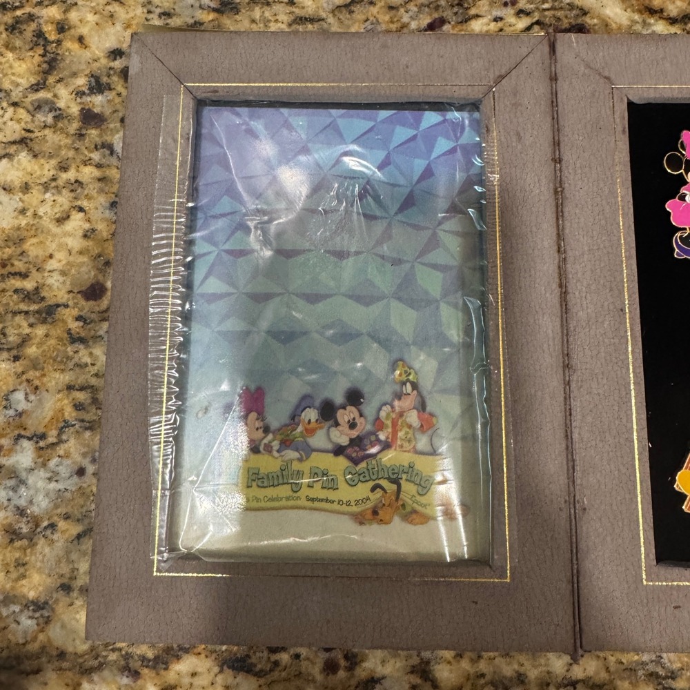 Disney A Family Pin Gathering 2004 Epcot Limited Edition 1250 Box Set 5 Pins - Picture 3 of 10